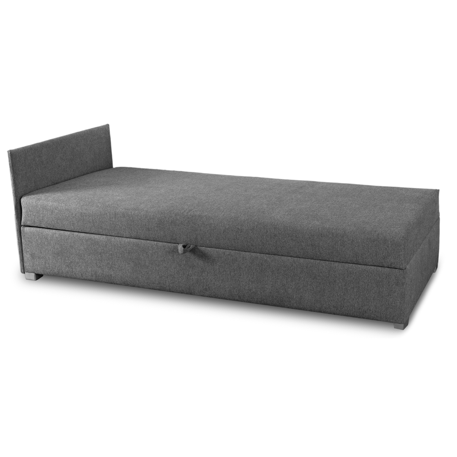 Łóżko Tapczan Młodzieżowe KARO 90x200 cm Szare PPHUE.BARTEK/POLARIS19/WER