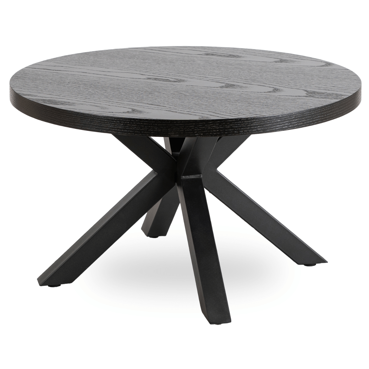 Stolik Kawowy LINCOLN 80 cm Czarny Loft ME.LINCOLN/CZ/CZ/L