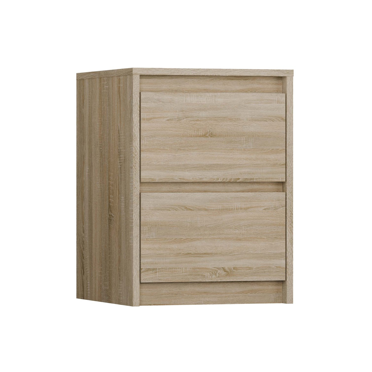 Szafka Nocna z Szufladami do Sypialni VITA K2 40 cm Dąb Sonoma Nowoczesna topeshop.7ec3899a-2a25-4258-8704-ddcb95e52e43