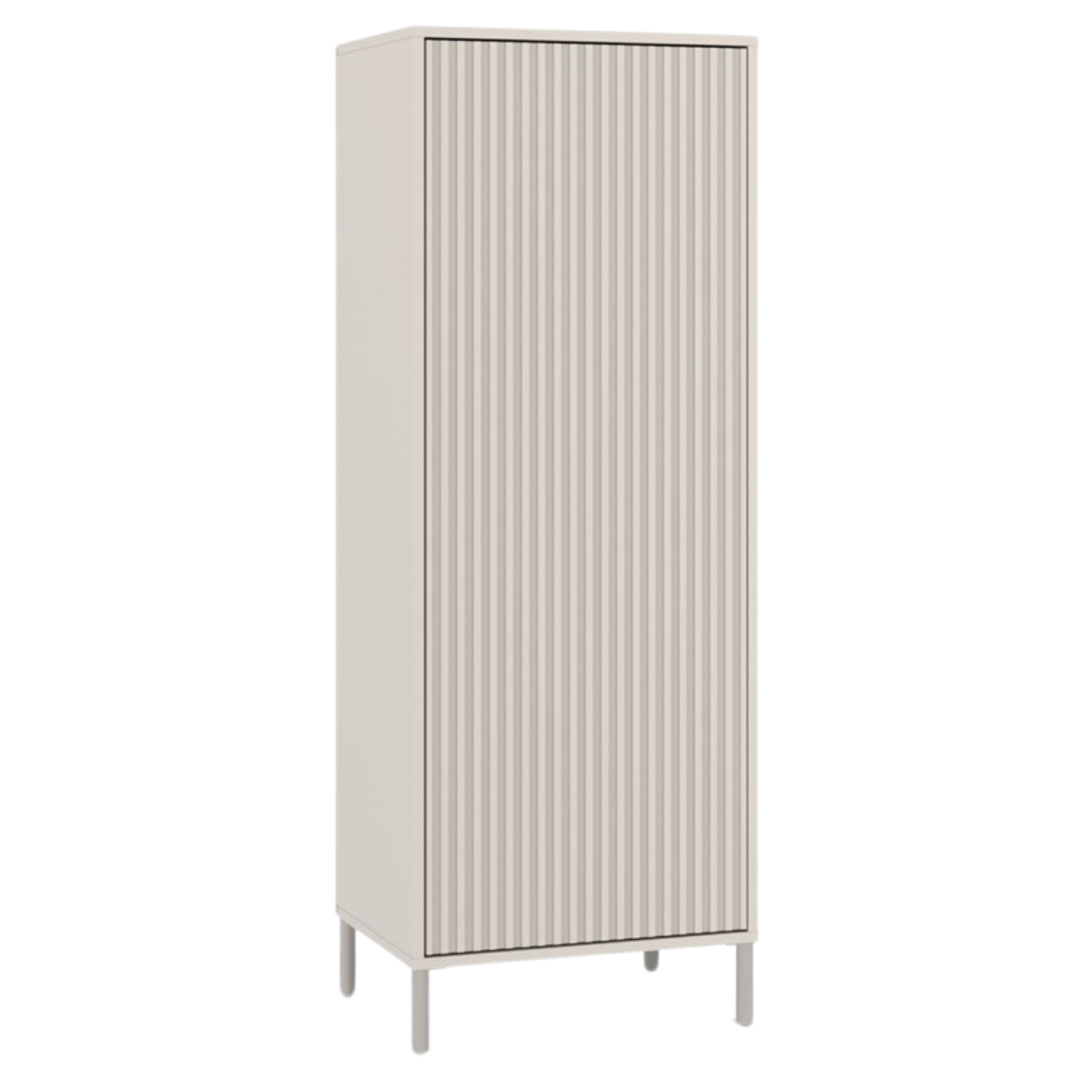 Witryna Niska LUMA 1DD SLIM 53,5 cm Kaszmir Ryflowana do Salonu Nowoczesna topeshop.932dd2f4-b7b7-4fdf-abed-11fdc5cc5bb4