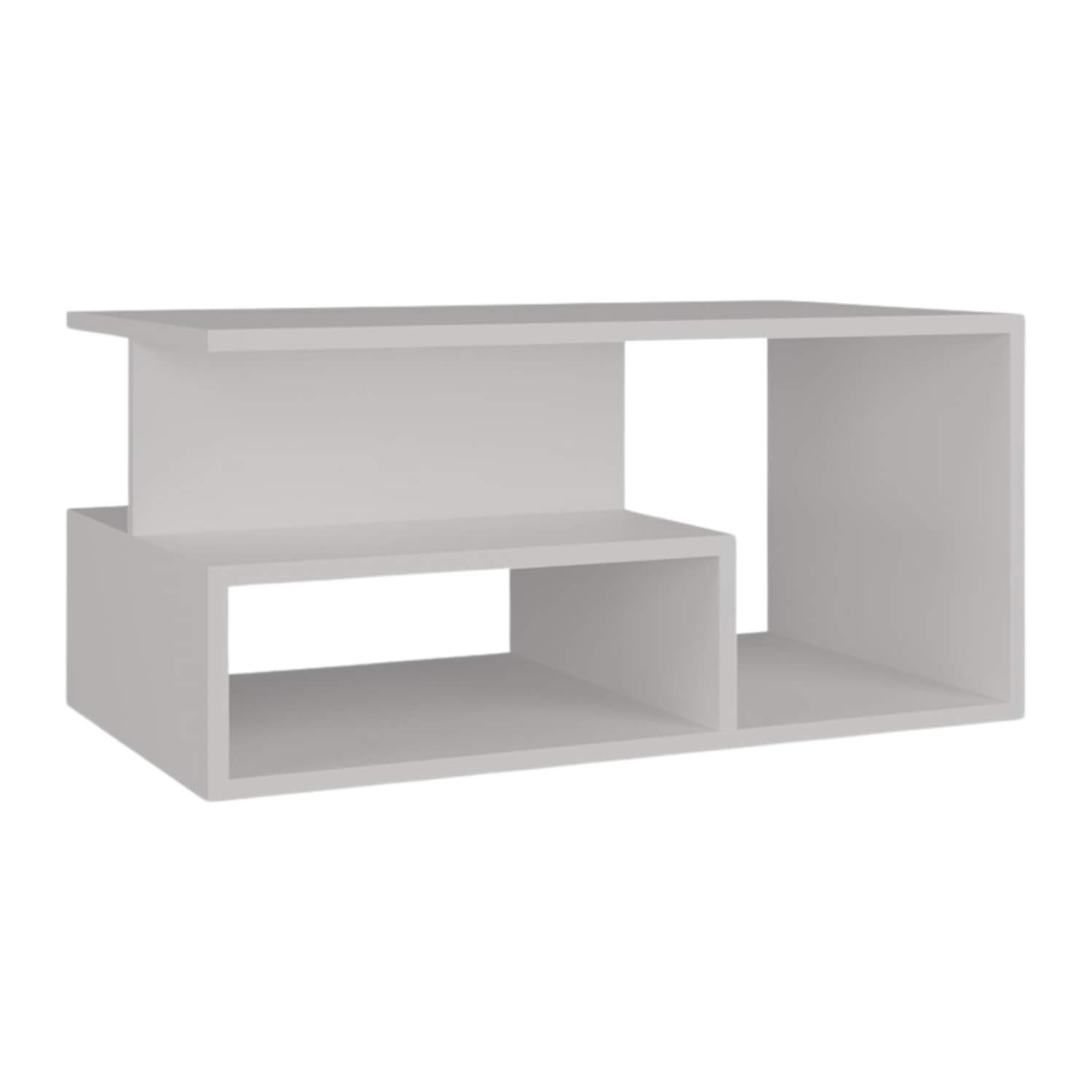 Ława do Salonu ELINA 90 cm Biała Minimalistyczna topeshop.abdbcd04-9010-4093-b02e-27decad29604