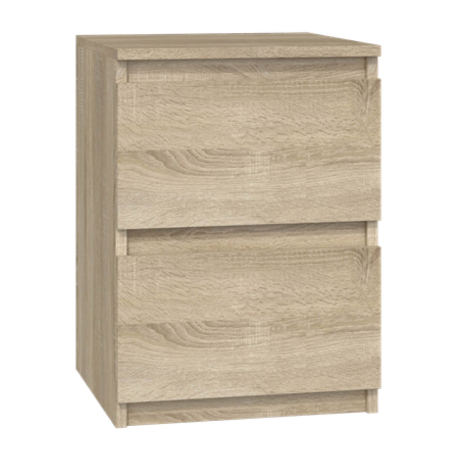 Szafka Nocna do Sypialni NELA M2 30 cm z Szufladami Dąb Sonoma Nowoczesna topeshop.ce67bbb0-ed26-4028-b84d-e2b984e763a8
