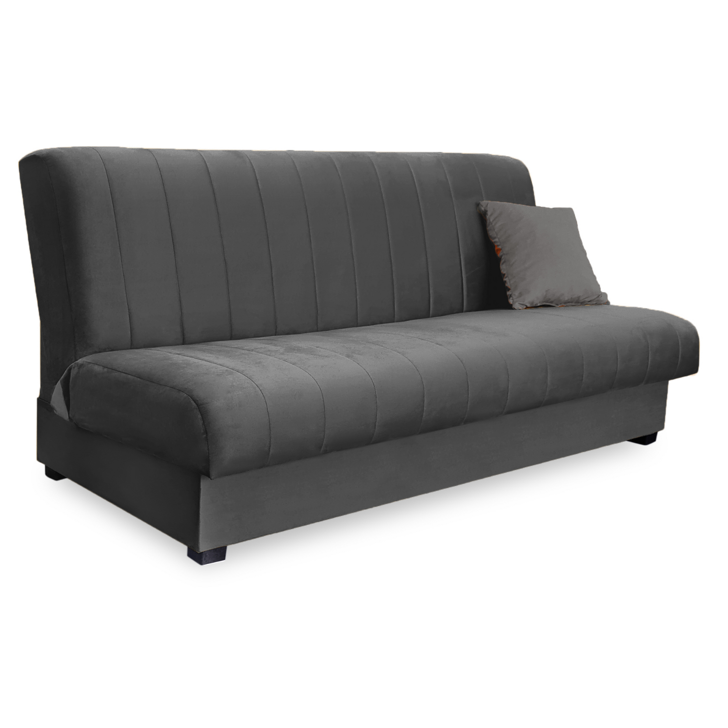 Sofa z Funkcją Spania SIGMA Rozkładana Wersalka Dwuosobowa Szara Nowoczesna do Salonu PPHUE.PICCOLO/PAROS6/WER