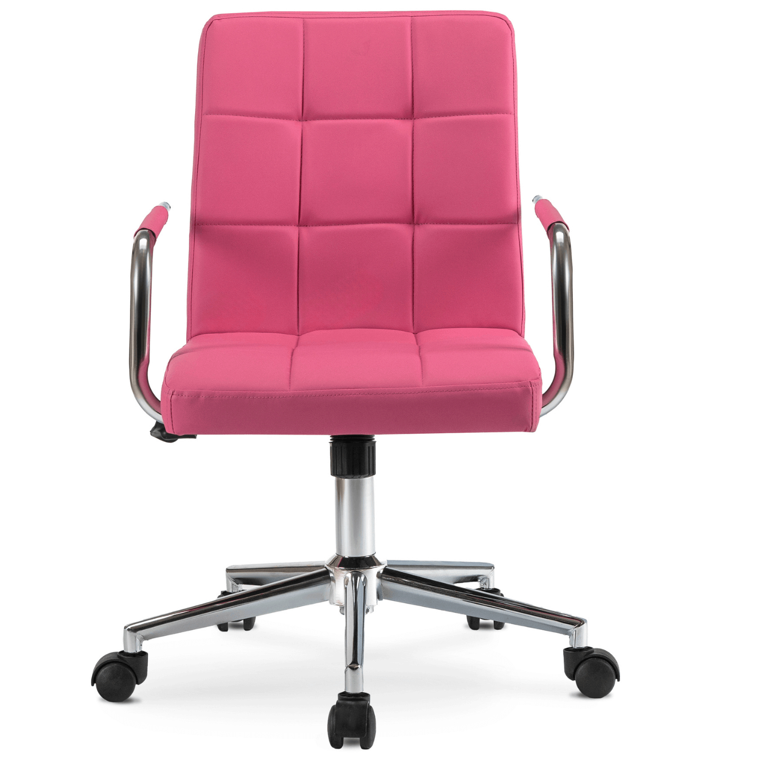 Krzesło Obrotowe Młodzieżowe ASTRO Różowe Ekoskóra Nowoczesne ME.ASTRO/R/CH/E/FO