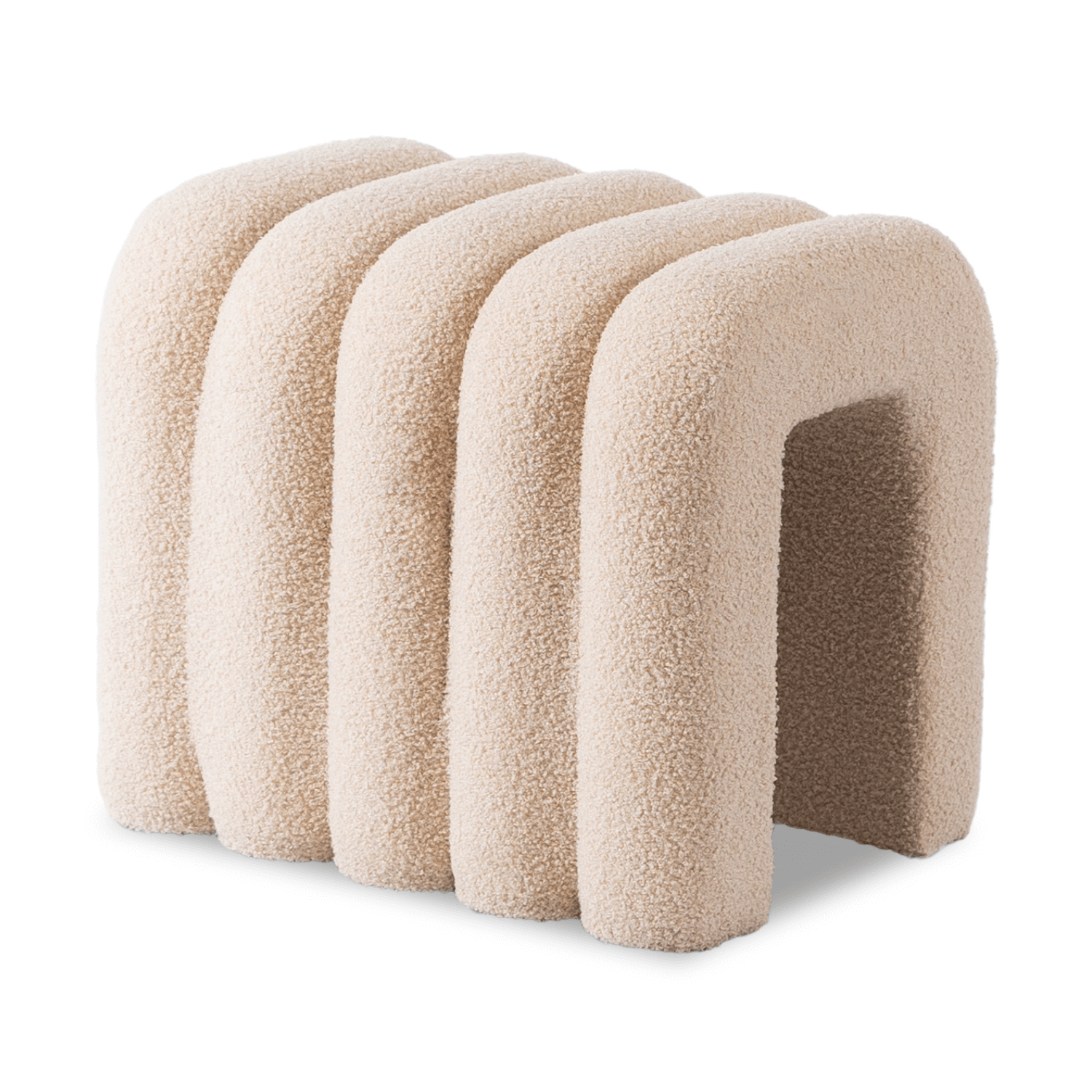 Pufa Tapicerowana PIKSEL Siedzisko Beżowa Nowoczesna ME.PIKSEL/KR/TB/PUF