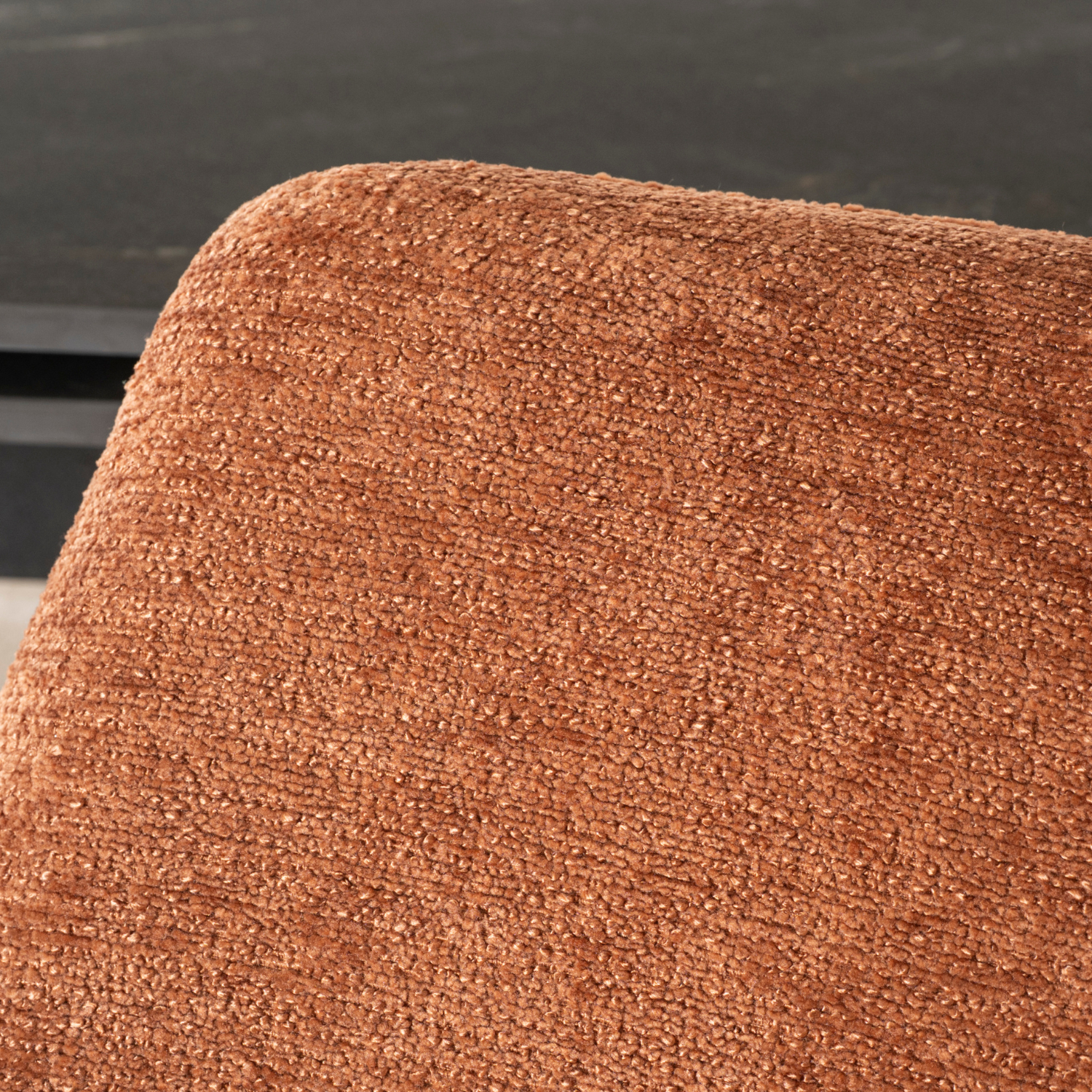 Krzesło Tapicerowane FLAV Rude Nowoczesne ME.FLAV/RD/CZ/TB/K