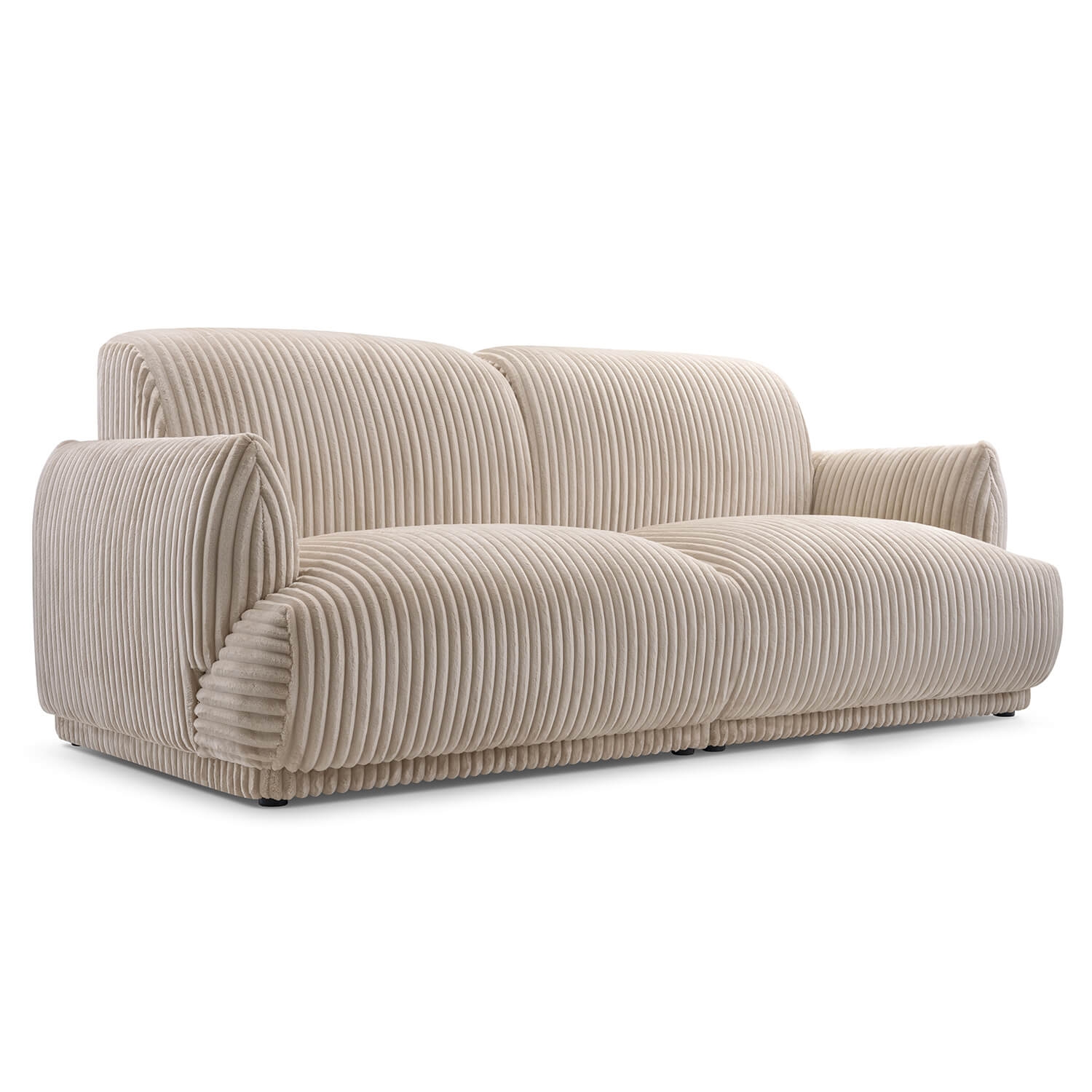 Sofa LINERO Dwuosobowa Beżowa Nowoczesna KM.COLIN/TILIA03/SOF