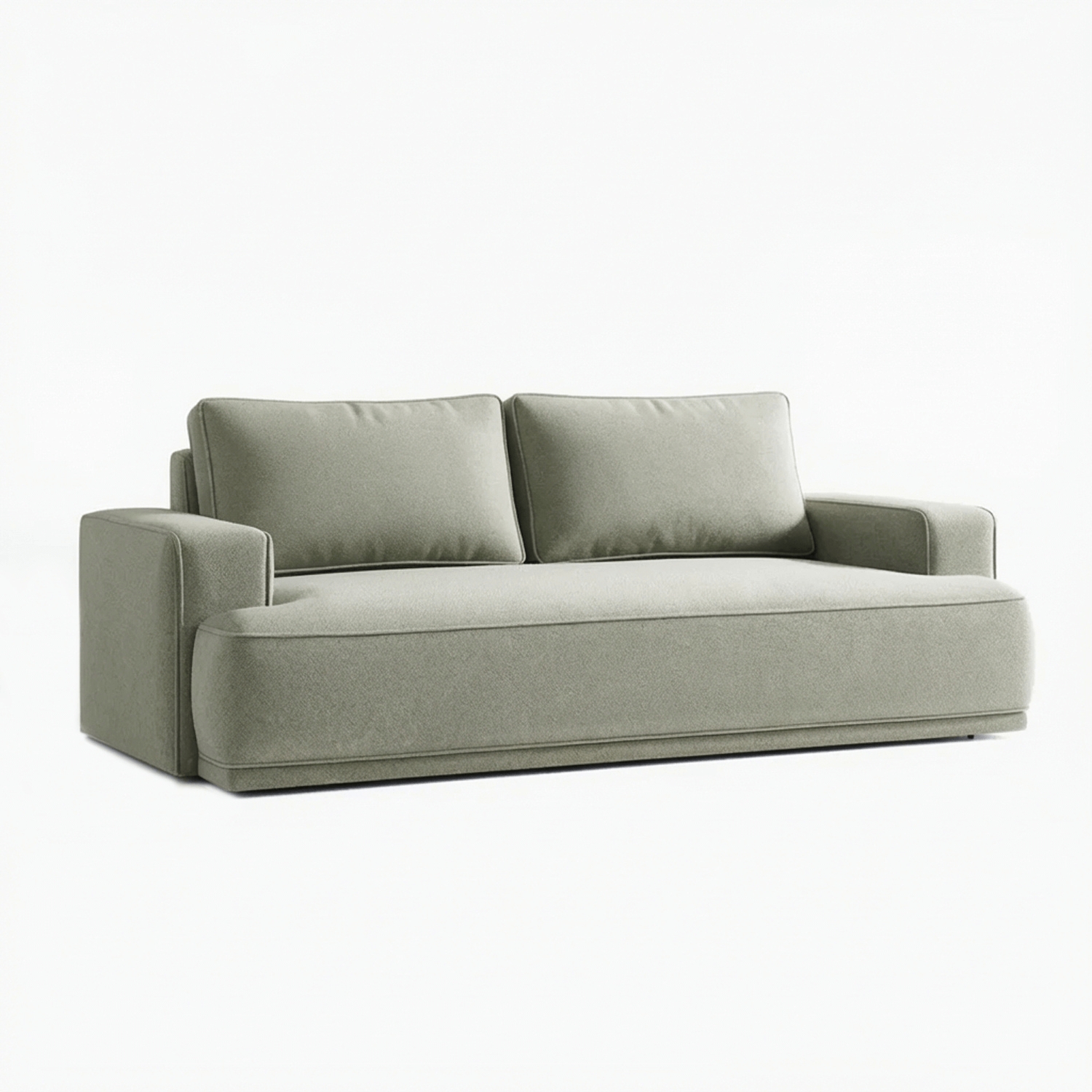 Sofa z Funkcją Spania CAMELIA Szara Boucle Nowoczesna ML.DALIA/WOOLLY11/SOF
