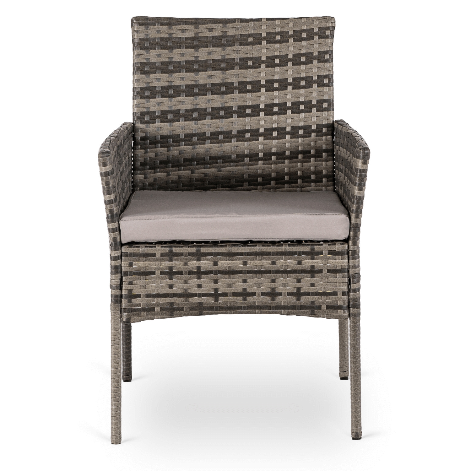 2x Krzesło Ogrodowe CORTO Szare Nowoczesne ME.CORTO/P/RT/OGR/ZES