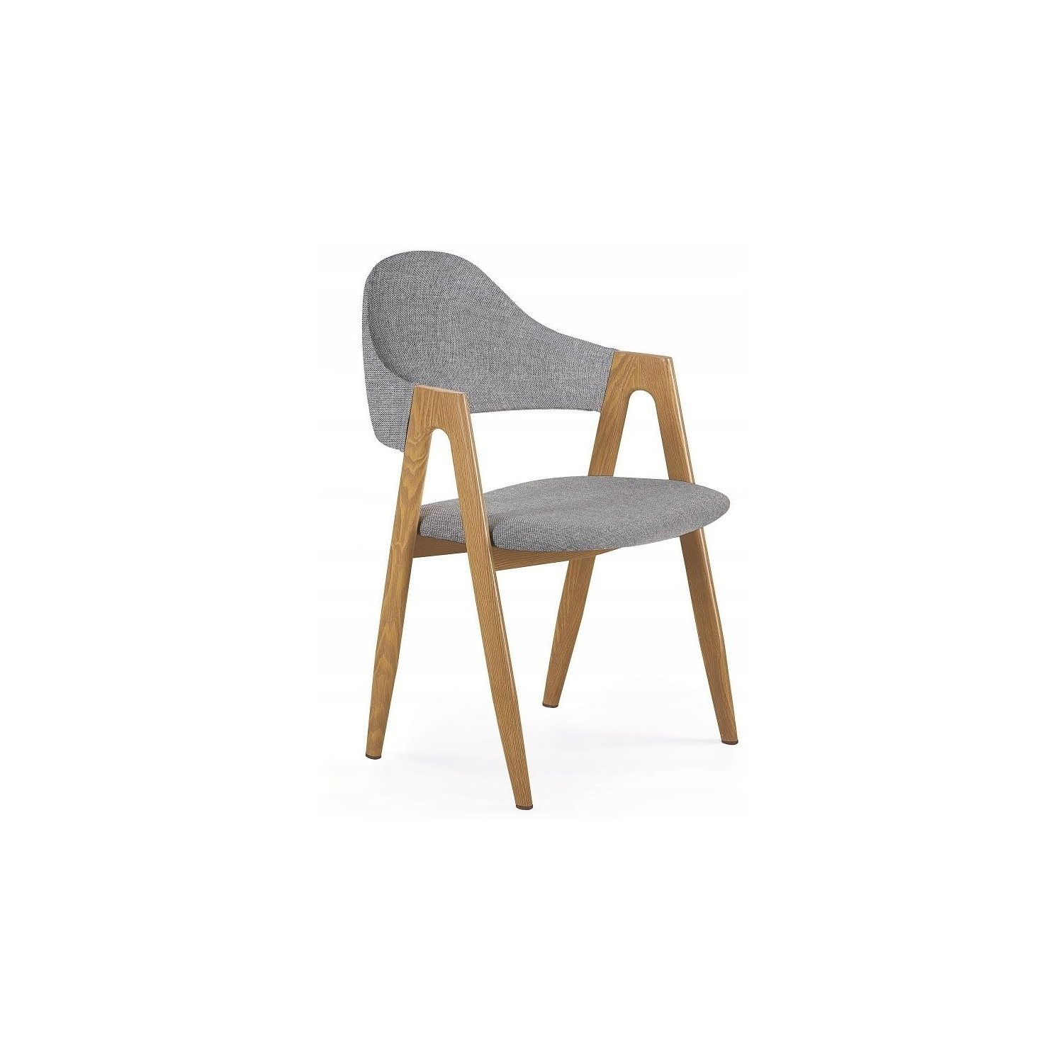 Krzesło K344 Popiel/Dąb Miodowy