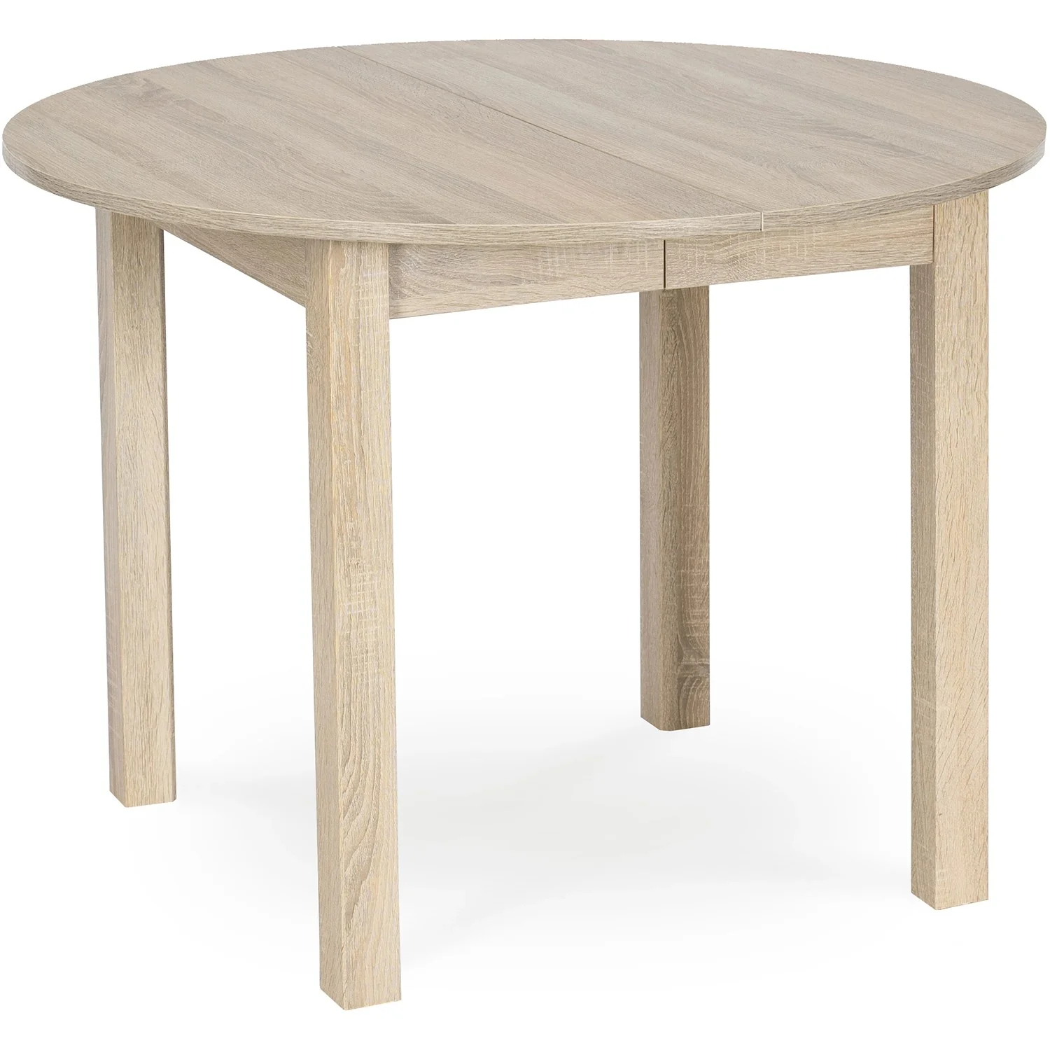 Stół Okrągły Rozkładany HARRY 102-142 cm Dąb Sonoma Nowoczesny