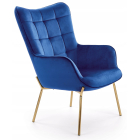 Fotel CASTEL 2 Niebieski