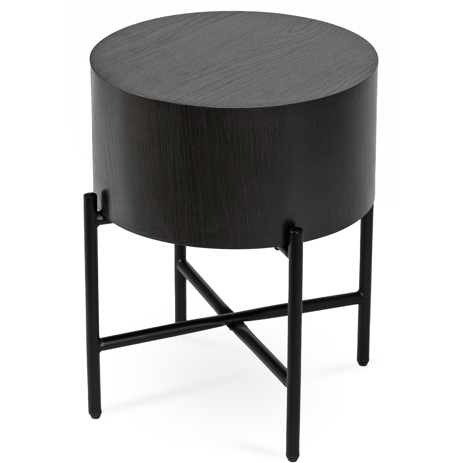 Stolik Kawowy CEVES 39,5 cm Czarny Nowoczesny Loft ME.CEVES/CZ/L