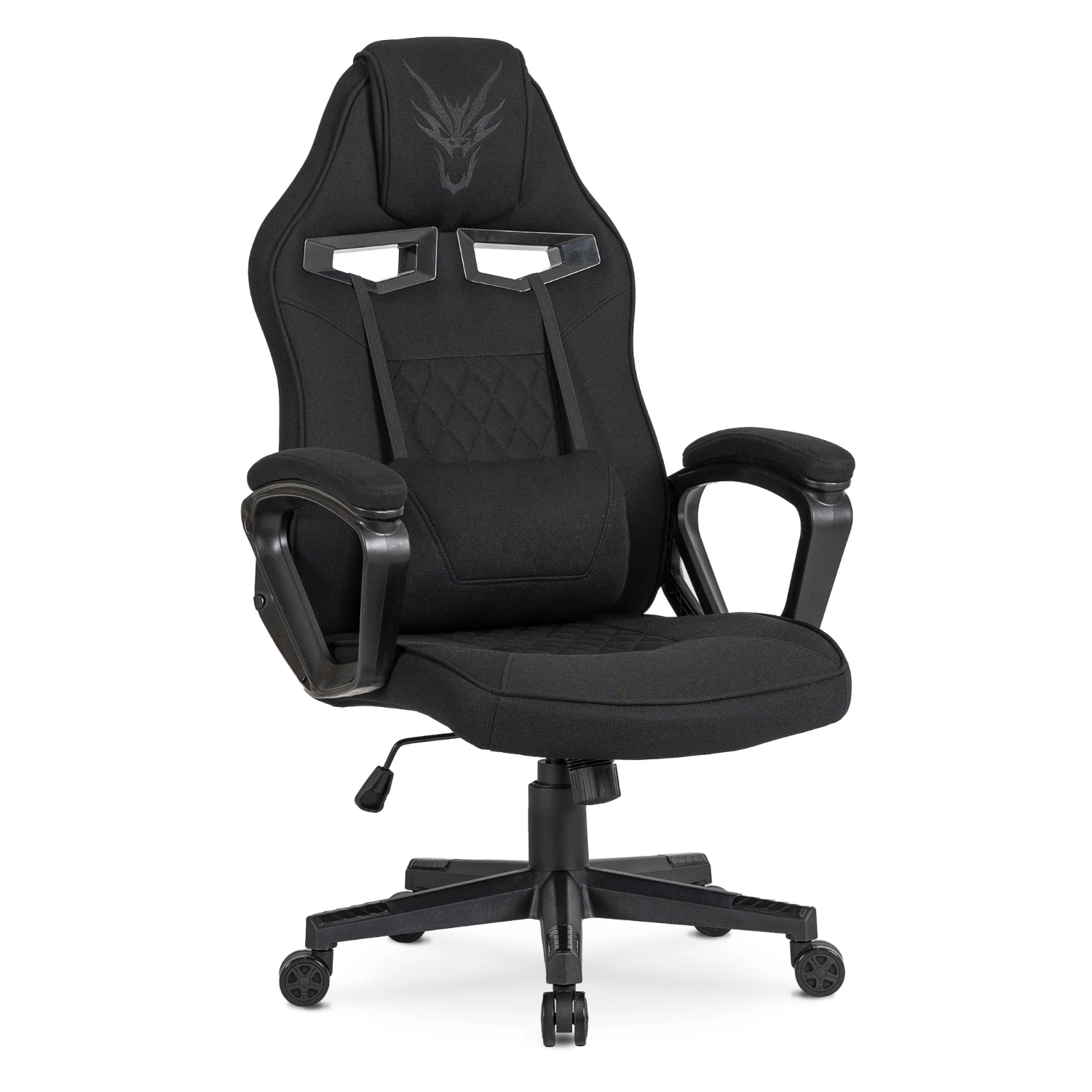 Fotel Gamingowy Obrotowy VIDAL Czarny Nowoczesny ME.VIDAL/CZ/T/FO