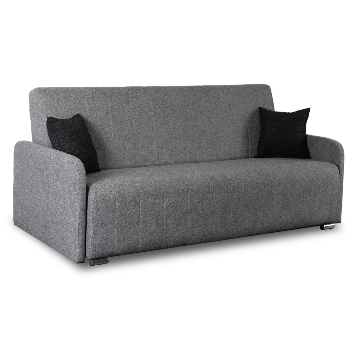 Sofa z Funkcją Spania ASPEN Wersalka Rozkładana Dwuosobowa Szara Nowoczesna do Salonu PPHUE.VIVA/POLARIS19/WER