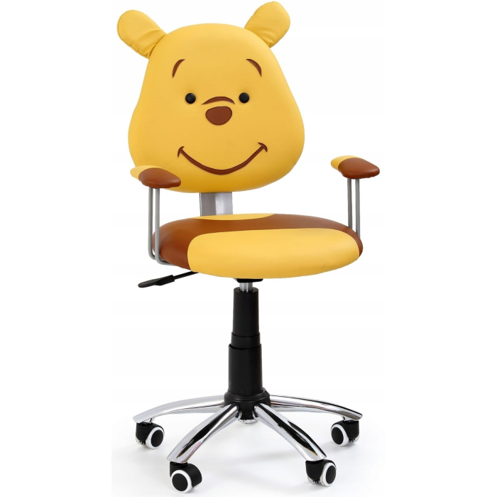 Fotel dla Dziecka Obrotowy KUBUŚ Żółty