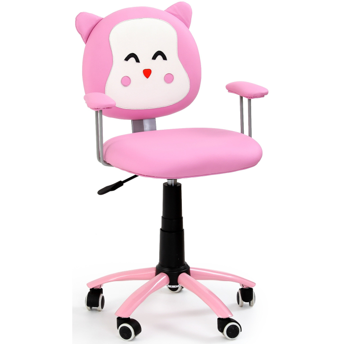 Fotel dla Dziecka Obrotowy KITTY Różowe