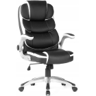 Fotel Obrotowy Biurowy Gabinetowy LIVERPOOL Czarny