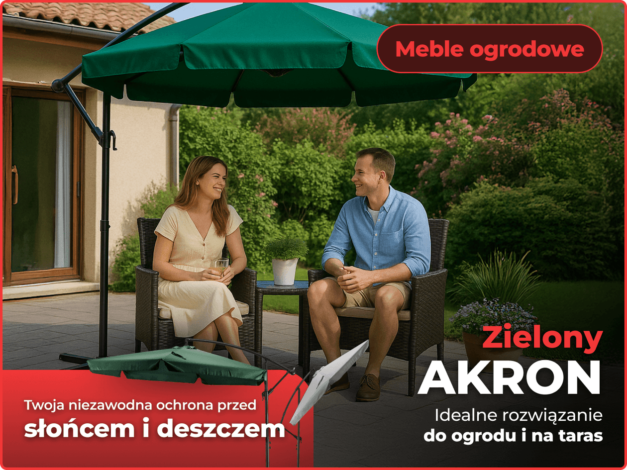 parasol zielony Akron