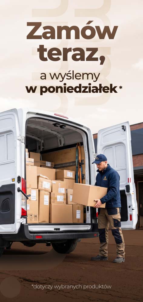 Wysyłka w poniedziałek