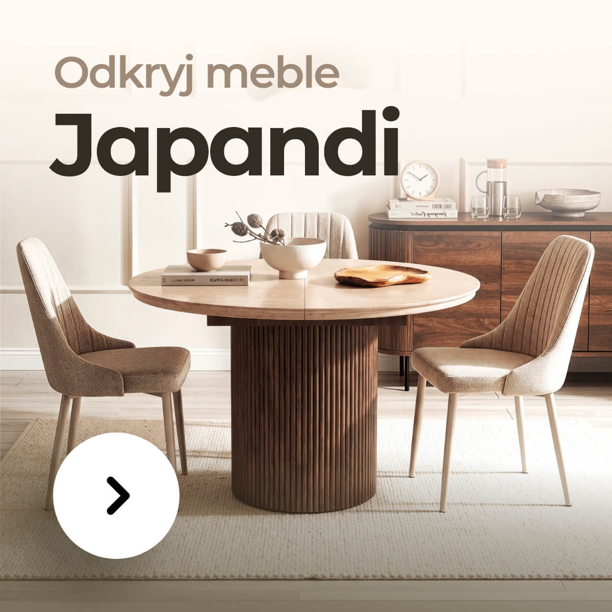 Meble Japandi